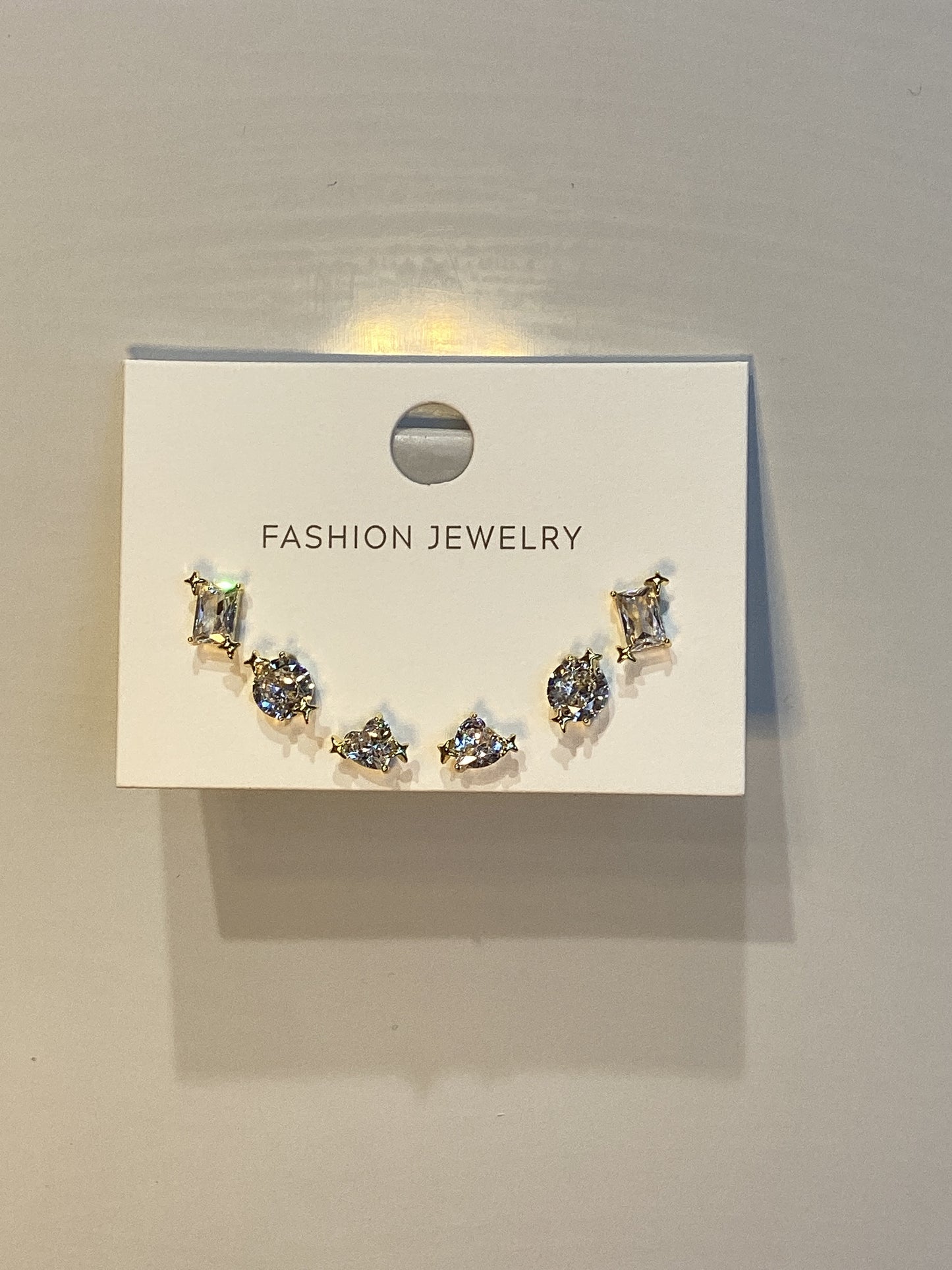 gold earrings ~ S Post