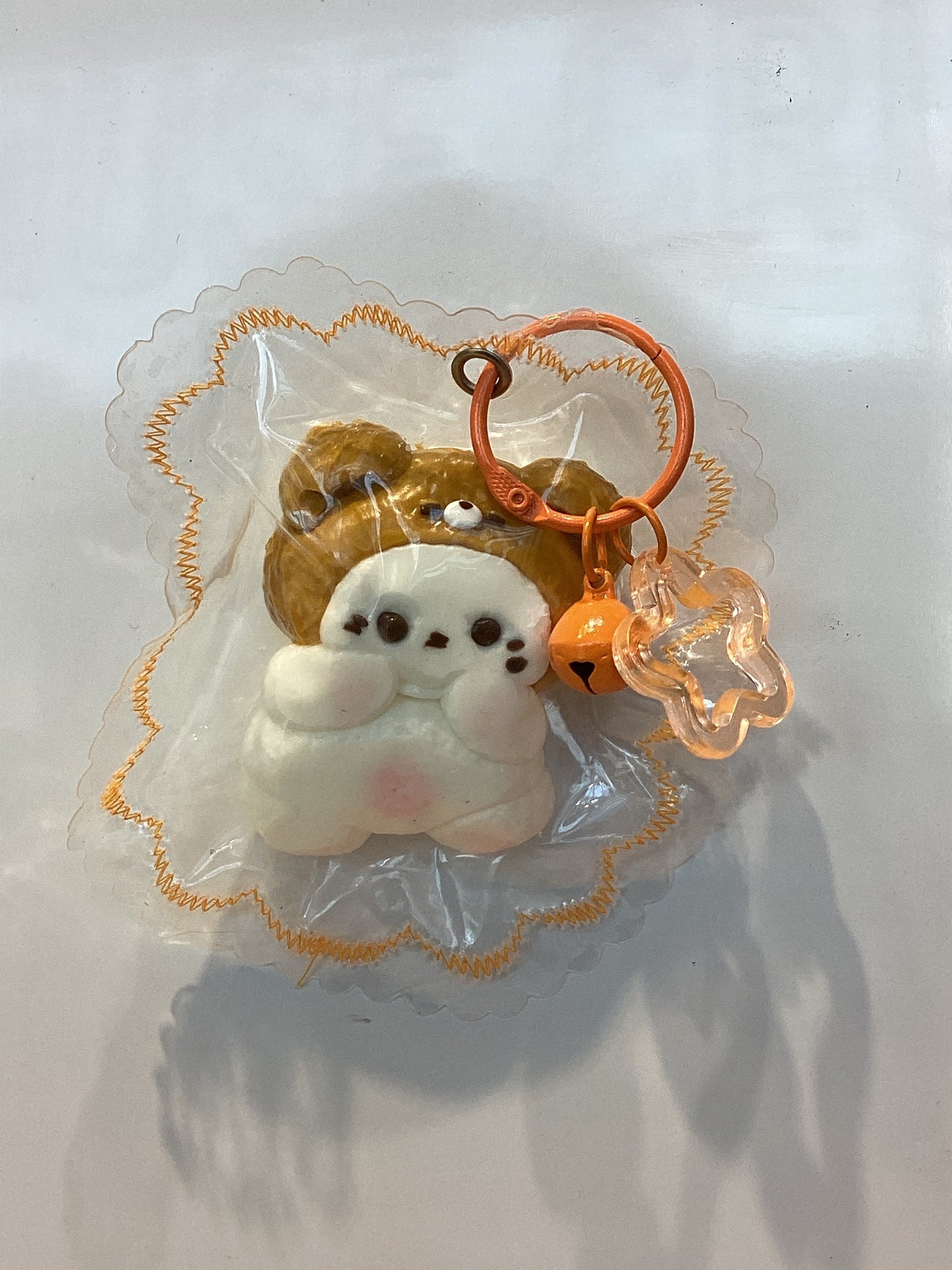 sticky squishy keychain