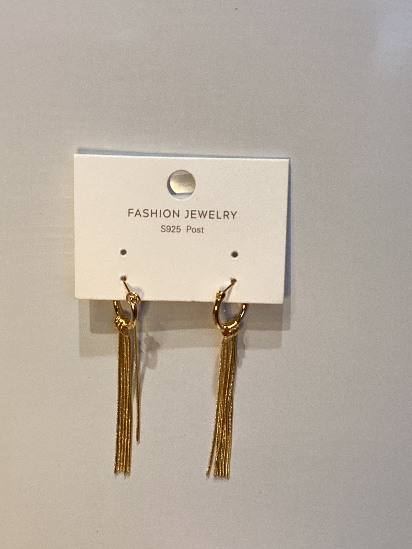 gold earrings ~ S Post