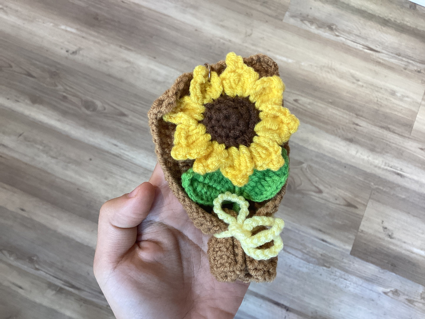 Crochet keychains