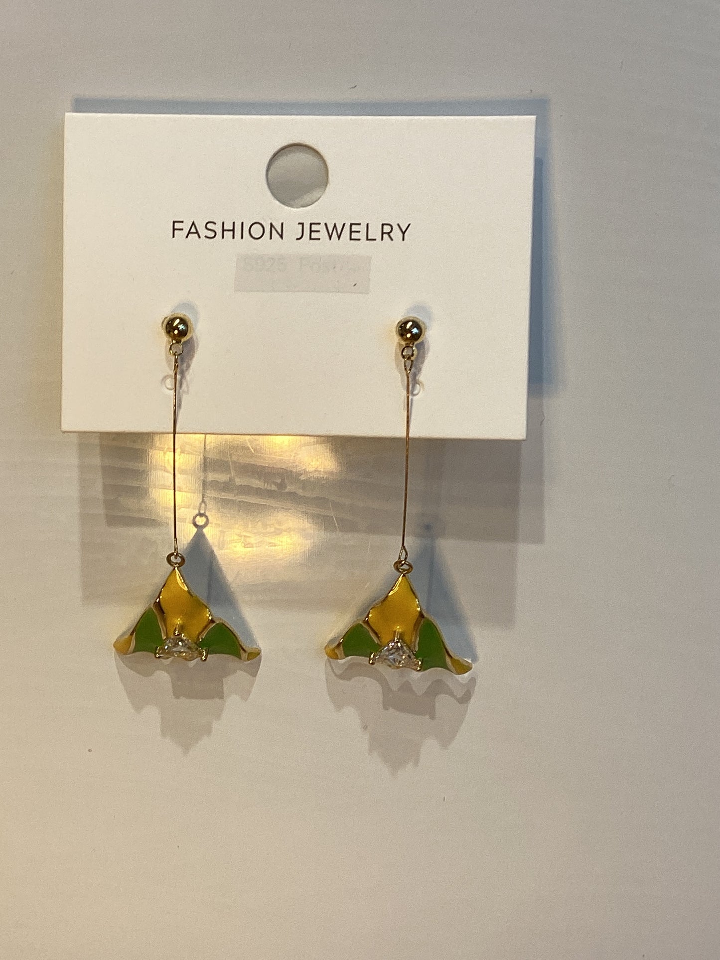 gold earrings ~ S Post