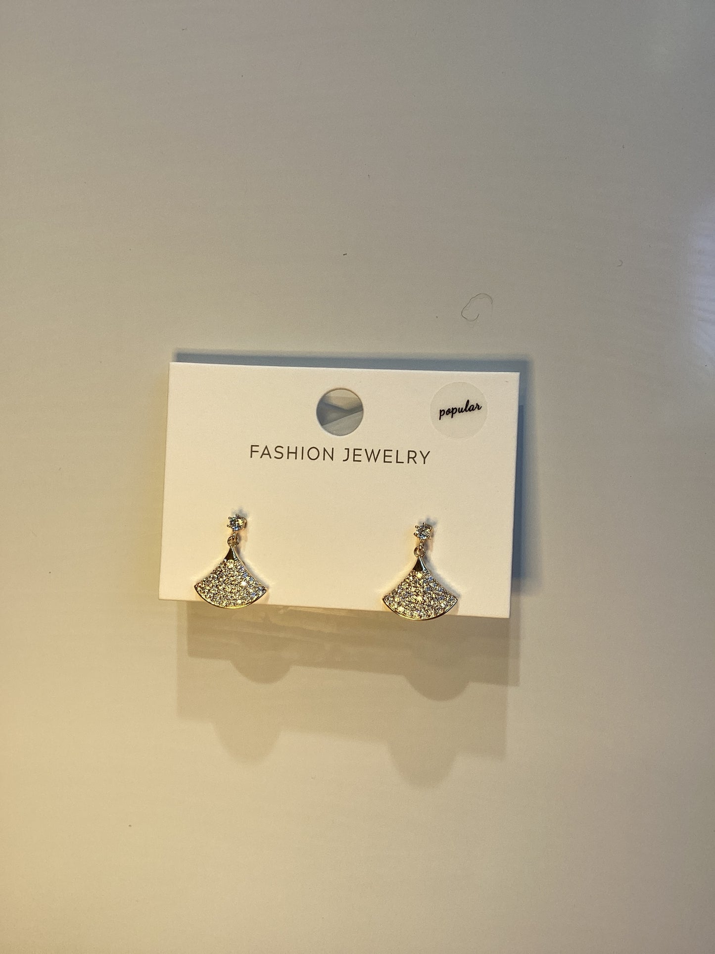 gold earrings ~ S Post