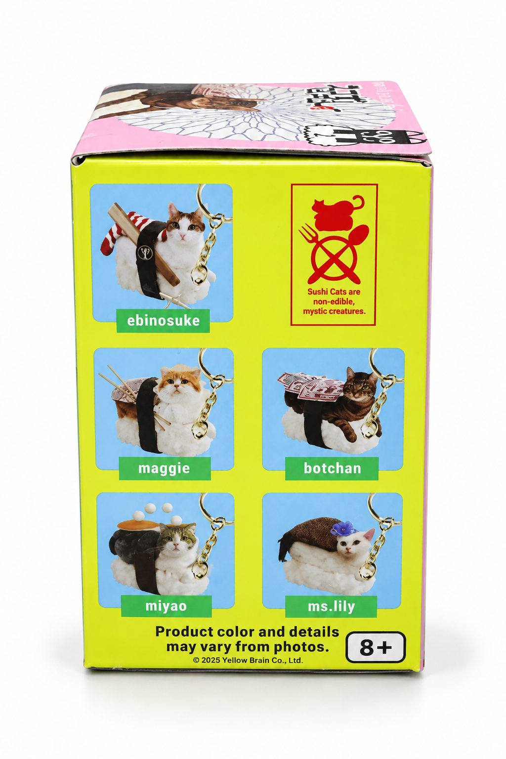 Clever Idiots: Sushi Cat (Nekozsushi) Keyring Blind Box Vol. 2