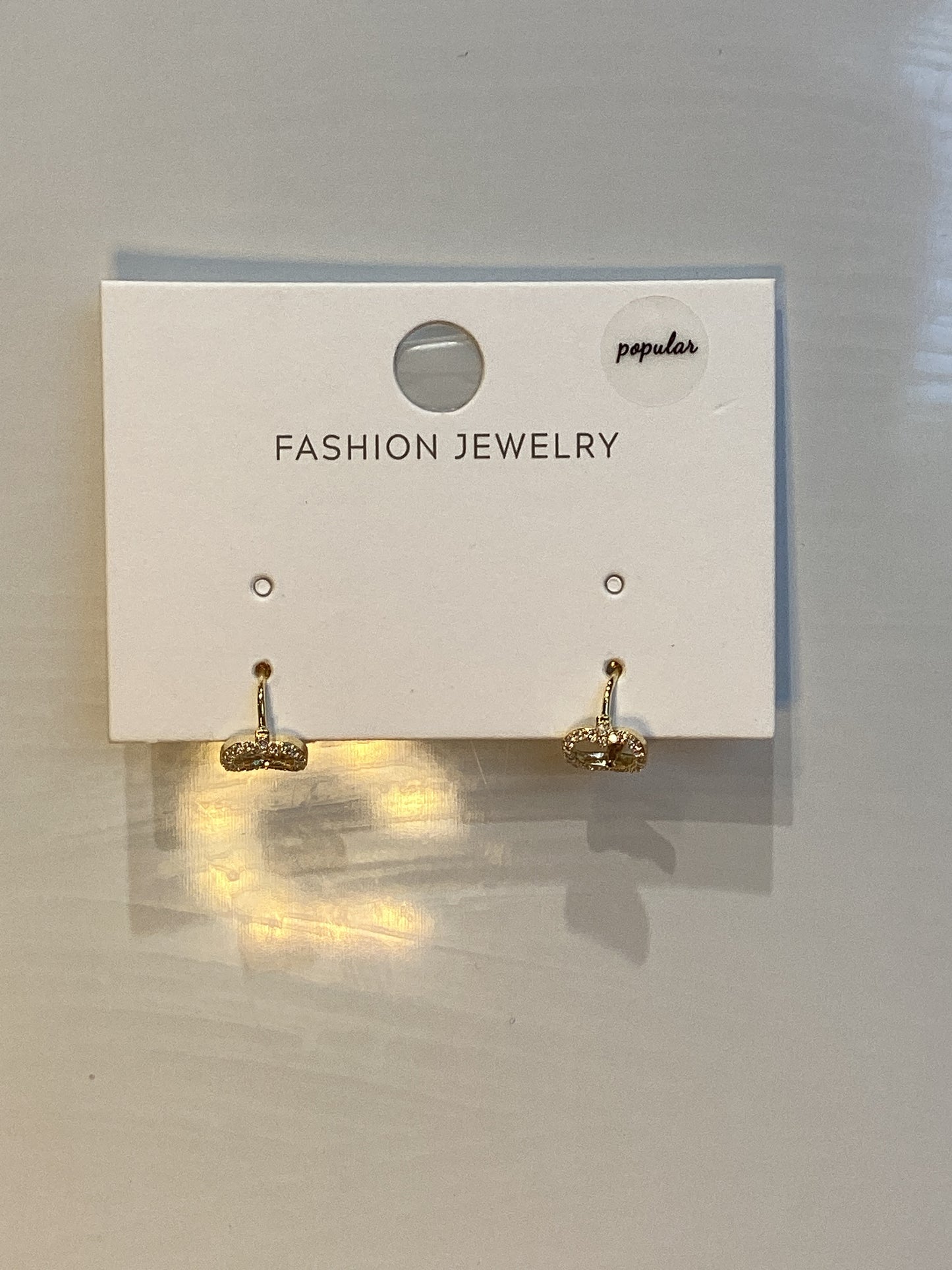 gold earrings ~ S Post