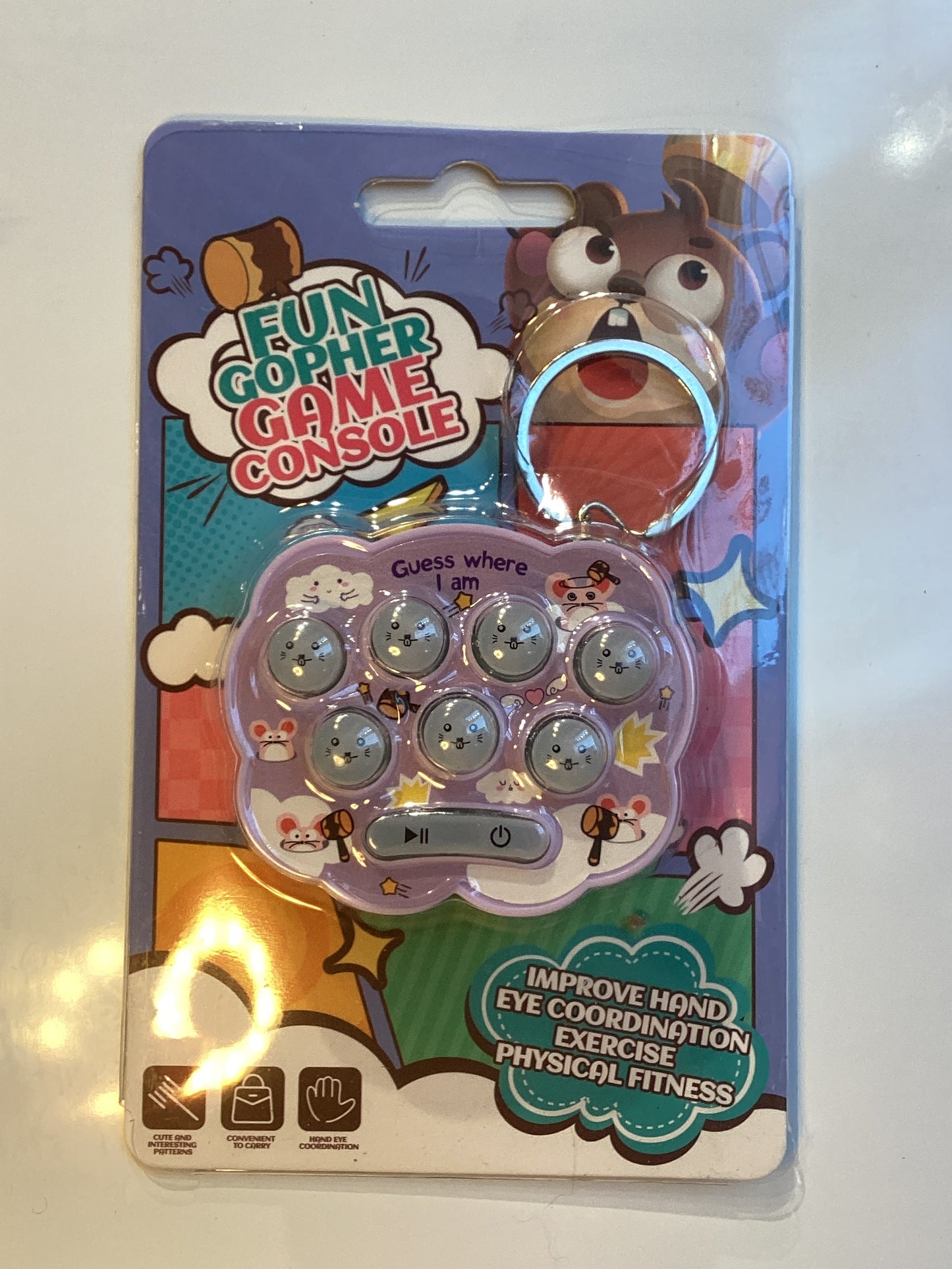 Game console keychain