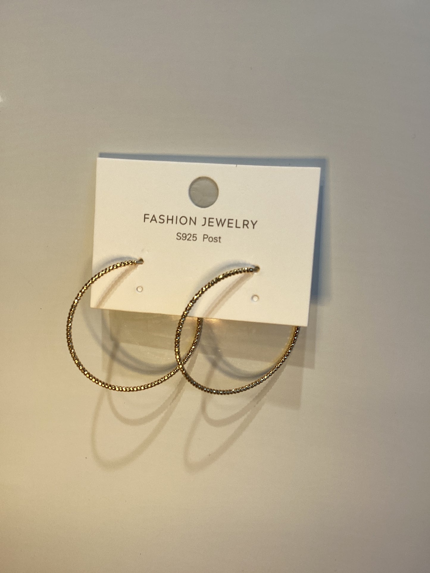 gold earrings ~ S Post