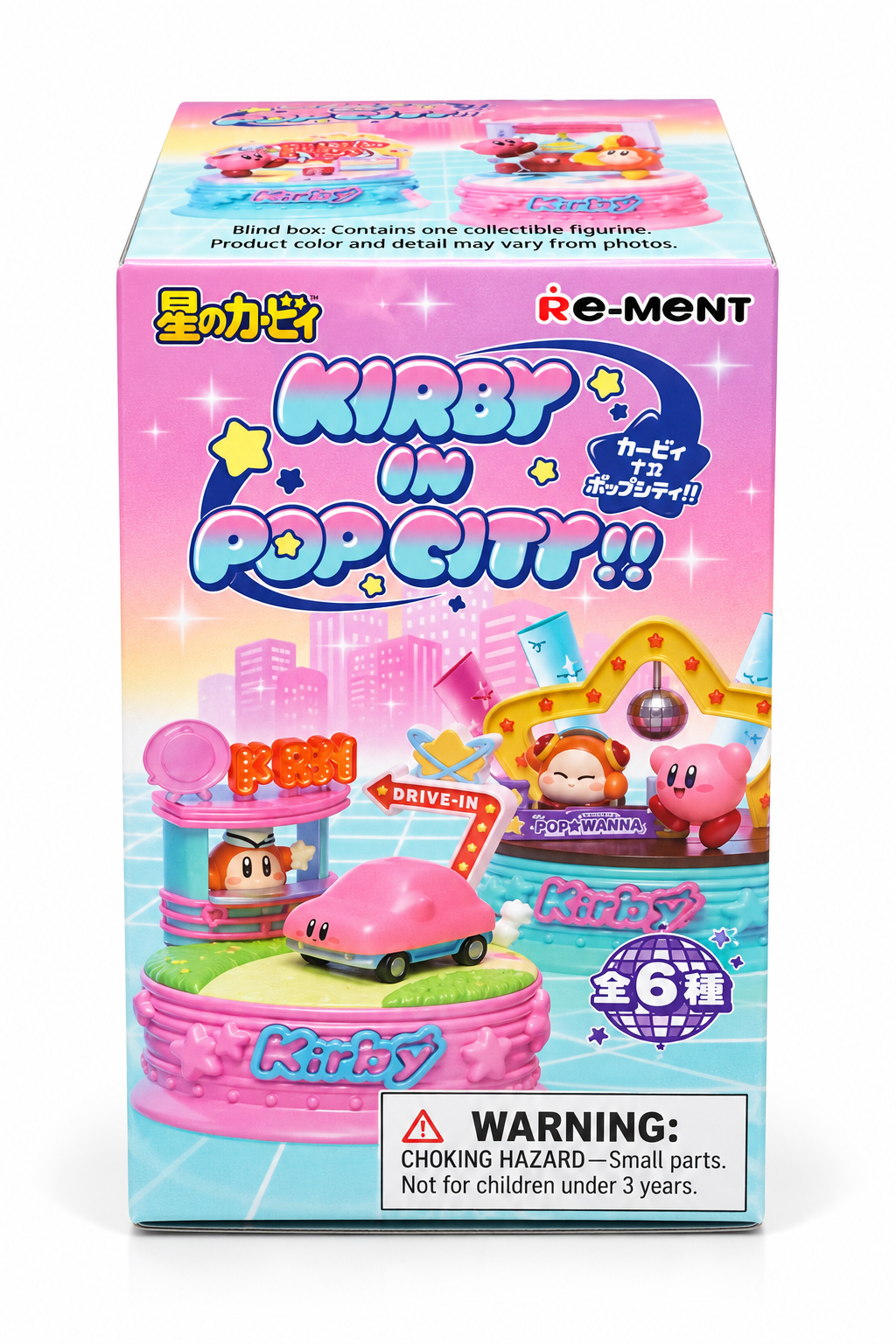 Kirby in Pop City