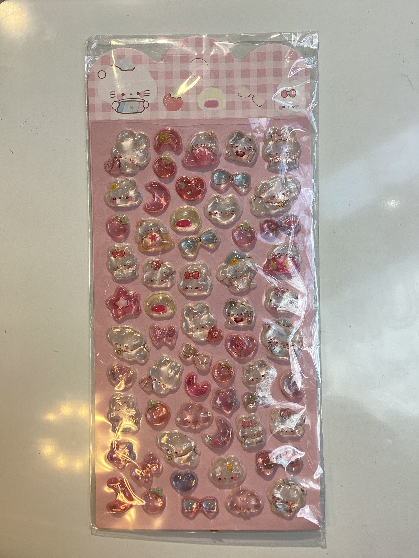 3D animal stickers