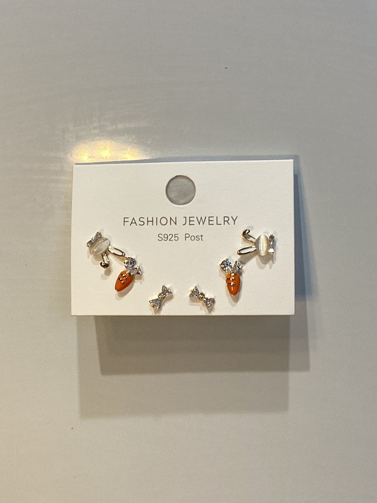 gold earrings ~ S Post