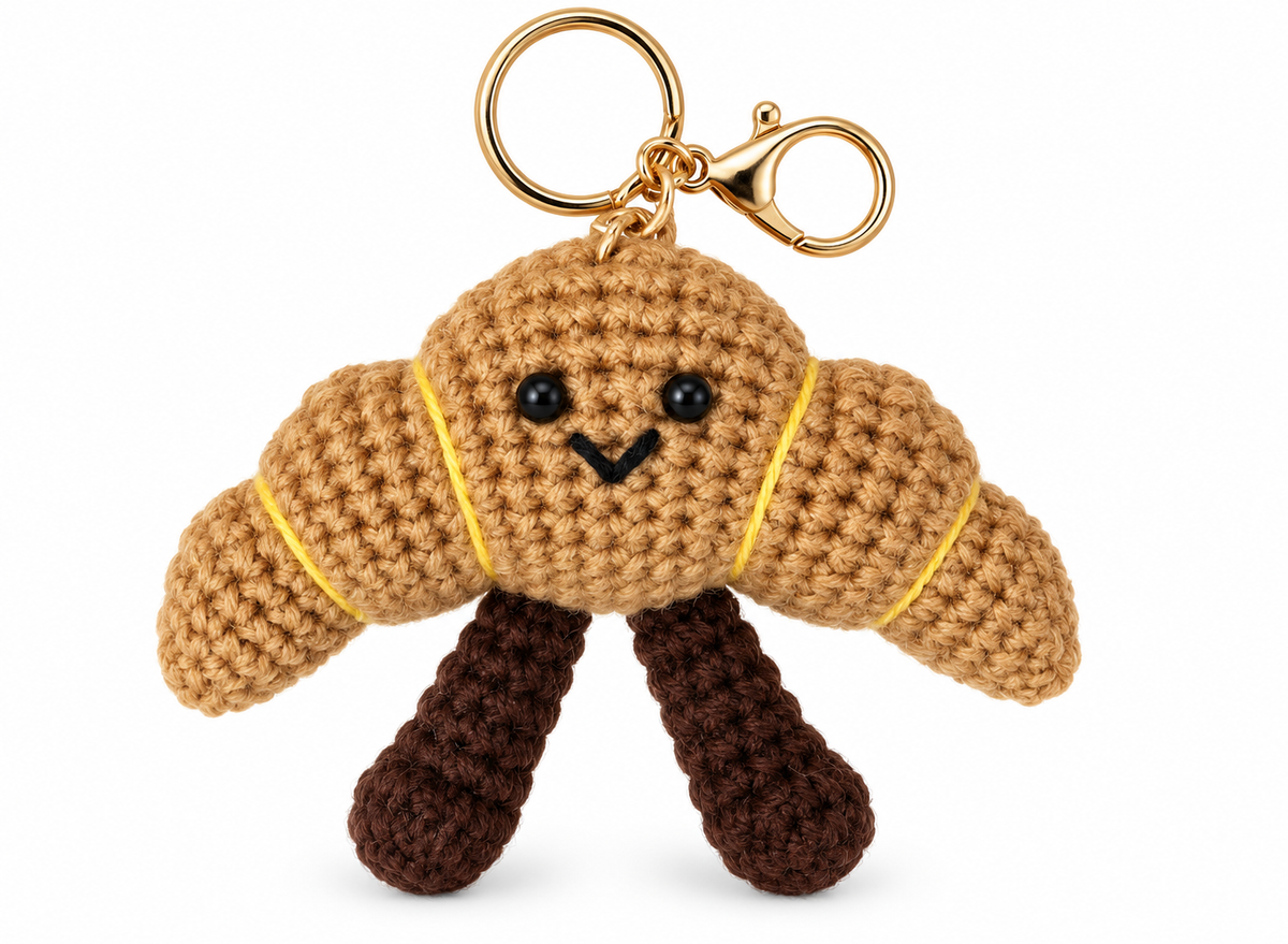 Crochet keychains