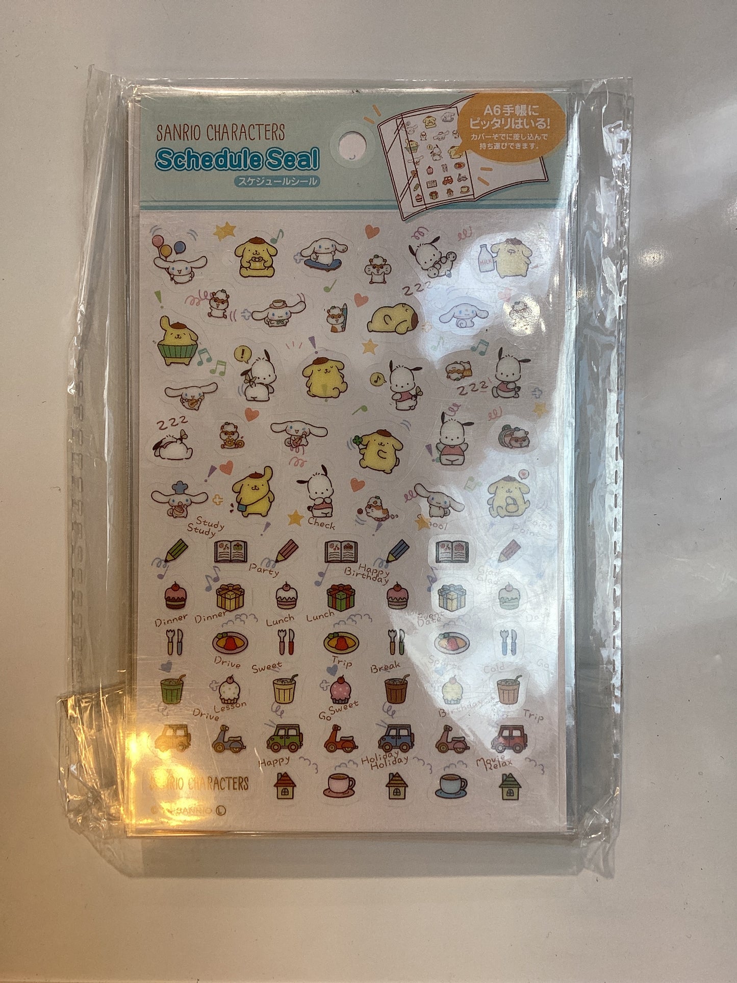 mini Sanrio character stickers