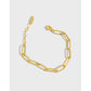 Boyfriend Bold Chain Bracelet  - Short*