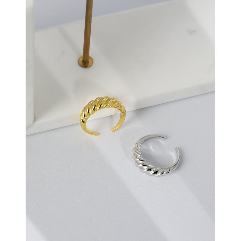 Croissant Dôme Open Ring