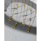 Initial Necklace - Gold Plated Silver