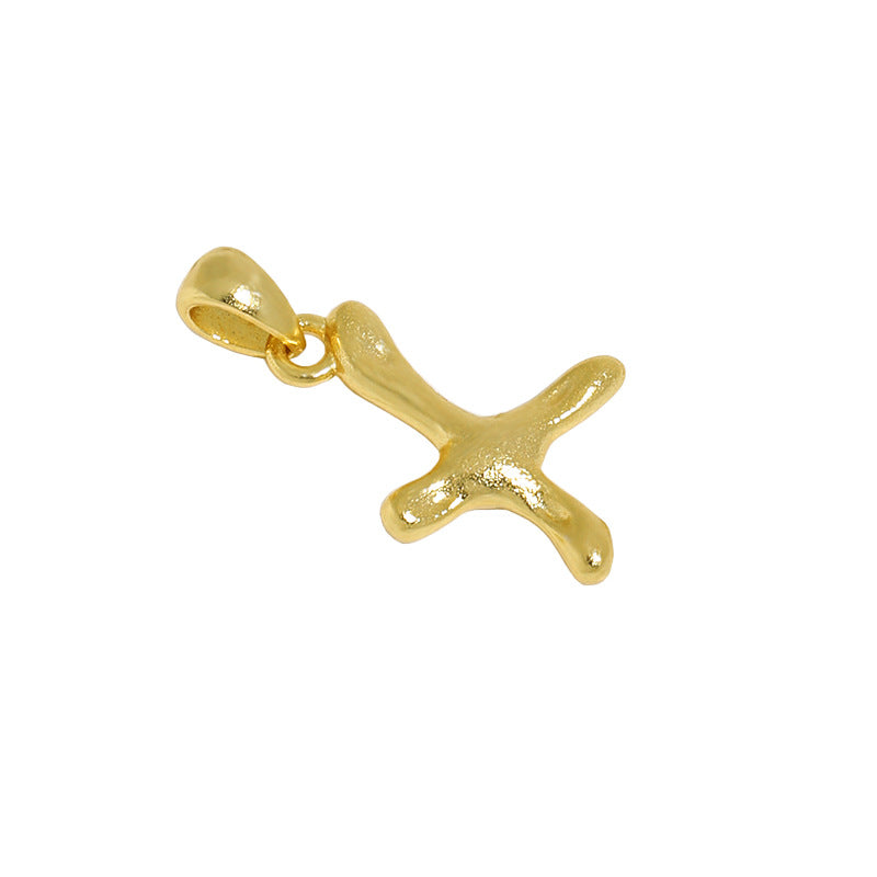 Initial Necklace - Gold Plated Silver